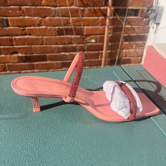 Cult Gaia Nami Crystal Embellished Sandals NIB - Picture 15 of 15